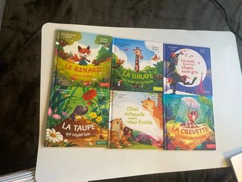 lot de six livres pour enfants de Éric Emmanuel Schmitt