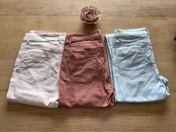 3 pantalons Kiabi 34