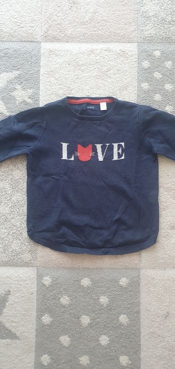 Pull obaibi 6 ans bleu