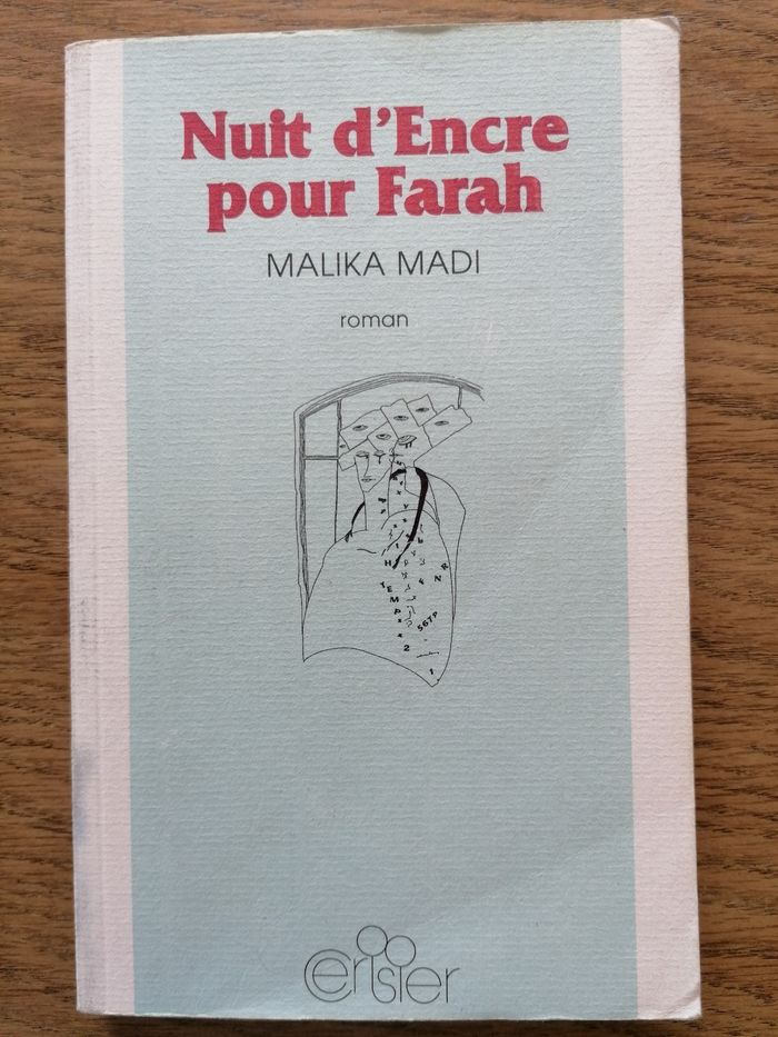 Nuit d'encre pour Farah de Malika Madi
