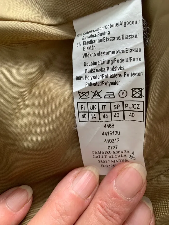 Blouson Camaïeu doublé - photo numéro 4