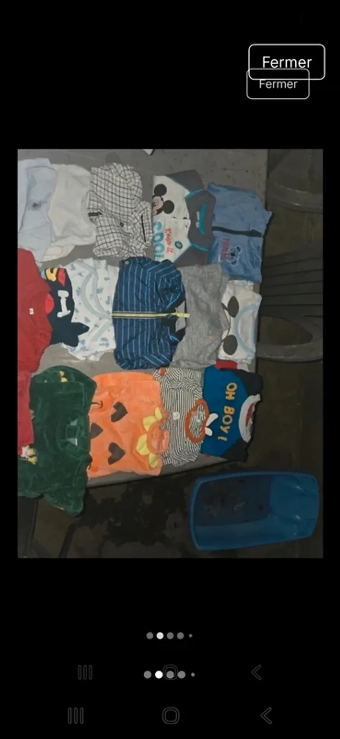Gros lots de vêtements 6mois - photo numéro 2