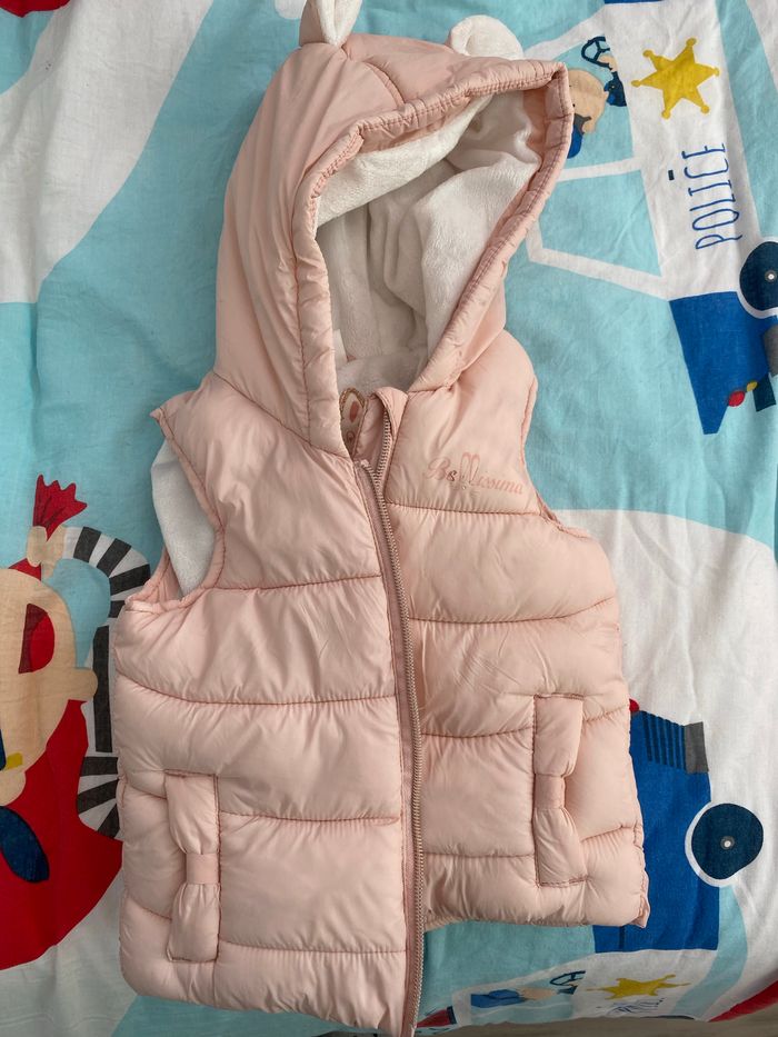 Veste sans manches fille