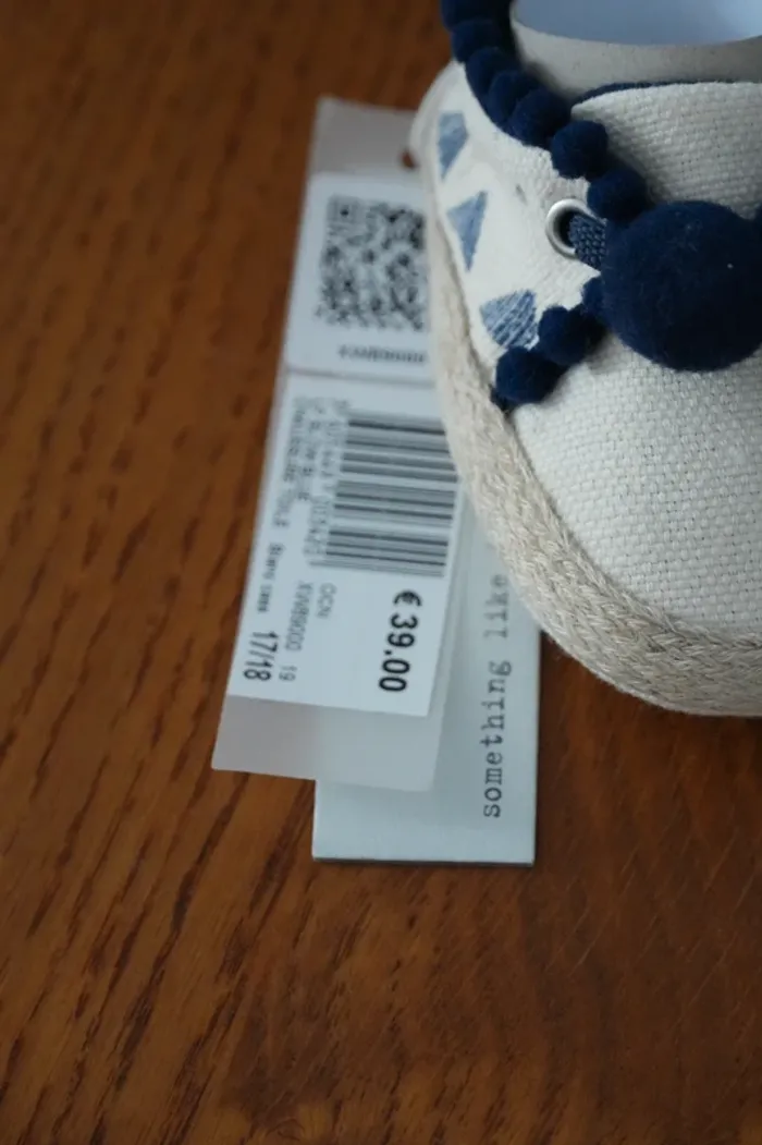 Espadrilles chaussures chausson été bébé IKKS neuves – taille 17/18 - photo numéro 8