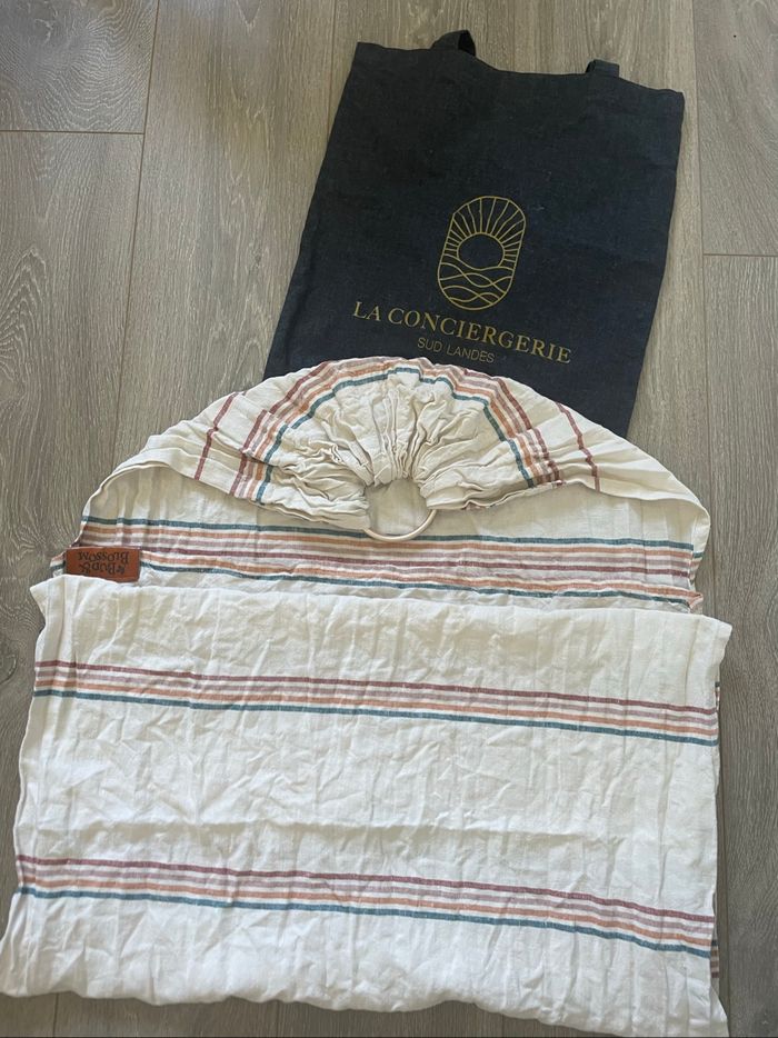 Portage sling ringsling de la marque Bud&Blossom  100% lin