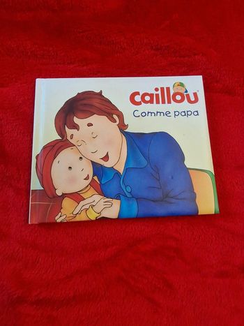 Livre caillou comme papa