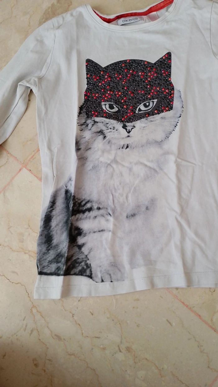 #manu7896fille10ans t shirt manches longues - photo numéro 2