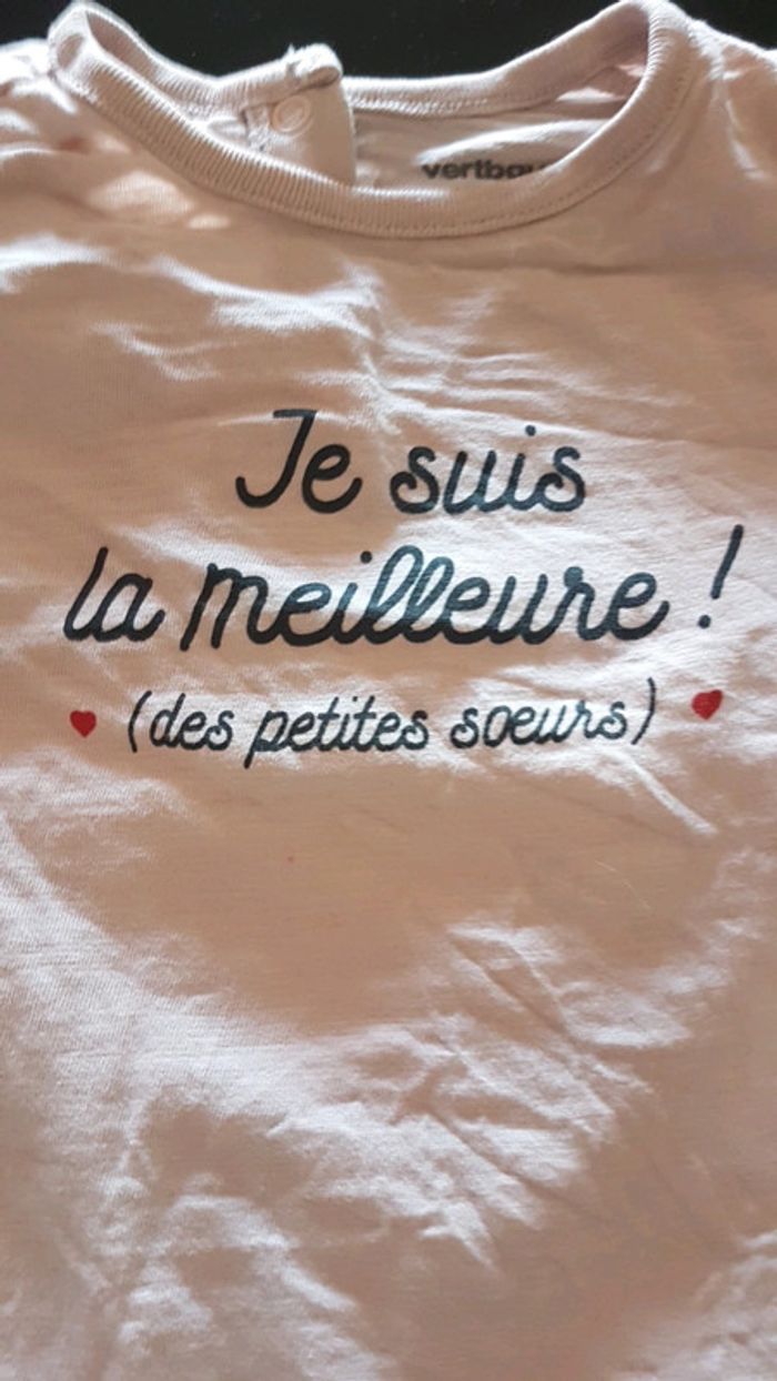 Tee shirt 12 mois - photo numéro 2