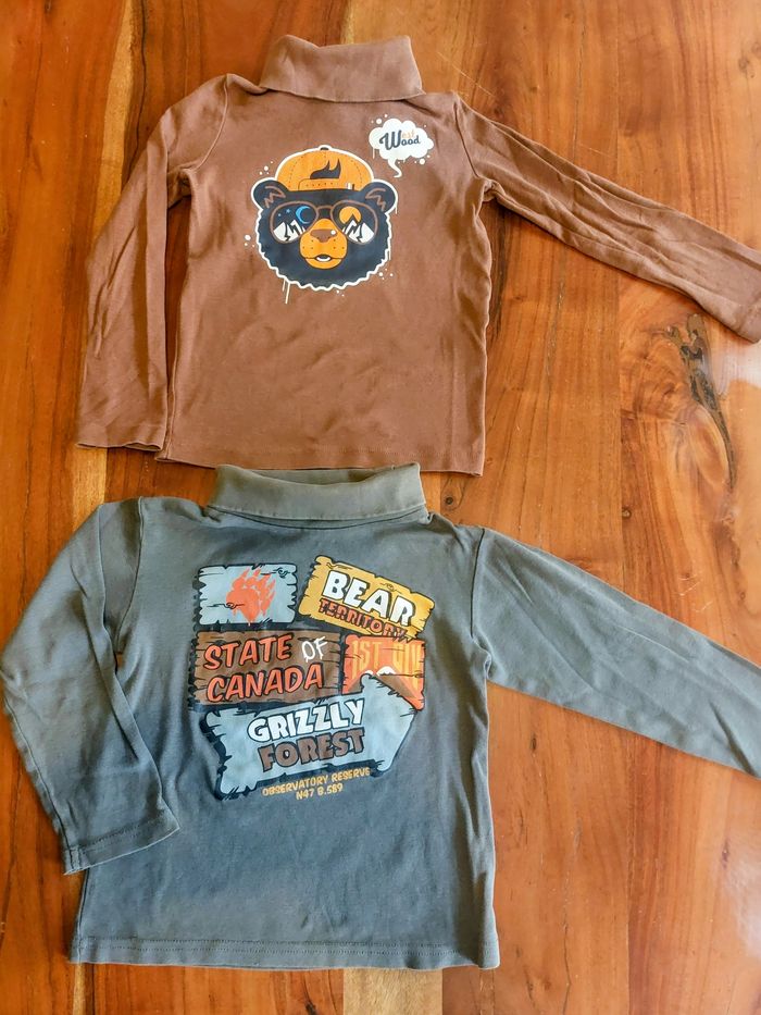Lot de t-shirts manches longues et chemises - photo numéro 5