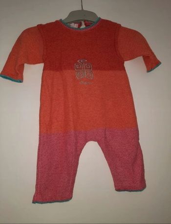 Combinaison clayeux taille 6 mois
