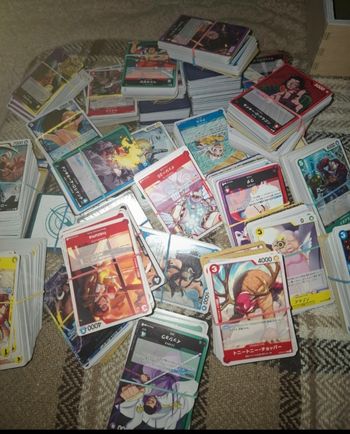 Gros lots de cartes one piece