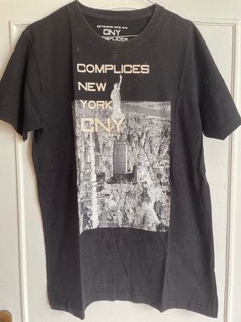 T-shirt manches courtes, complices noir
