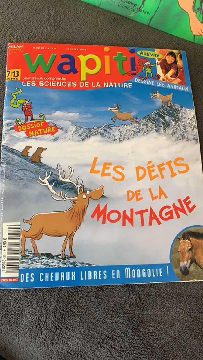 Livre Wapiti