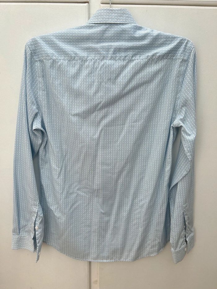 Chemise bleu manches longues en coton Jules - taille M - photo numéro 6