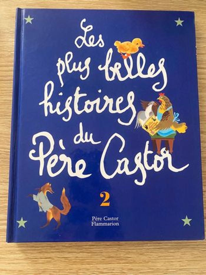 Livre sur les plus belles histoires de père castor