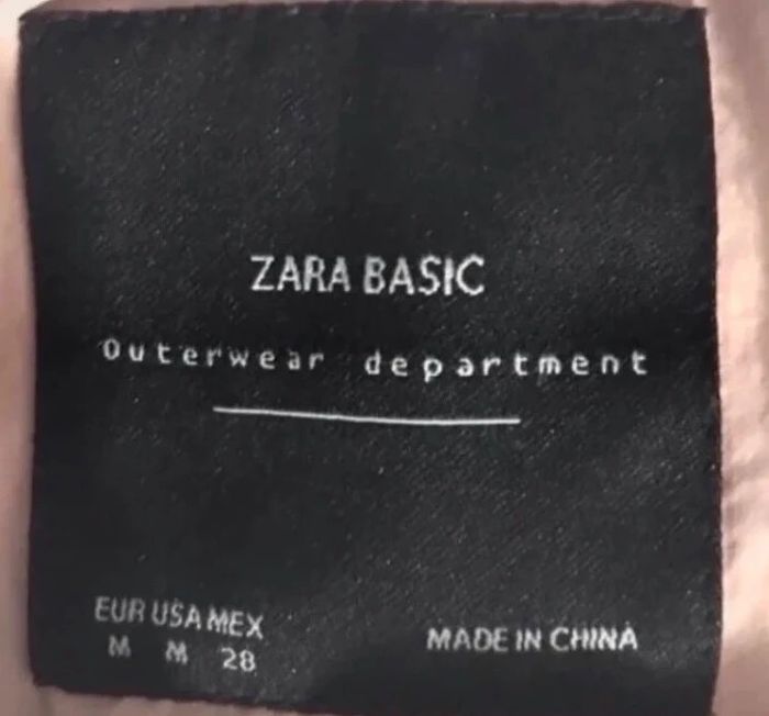 Veste aviateur femme Zara basic rose taille M - photo numéro 3