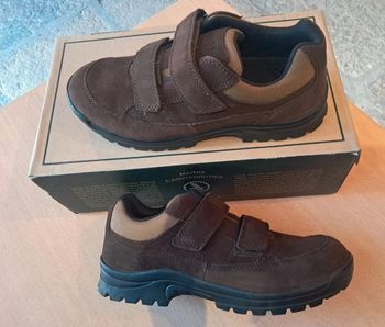 Aigle chaussures de marche randonnée à scratch homme P.45 neuve
