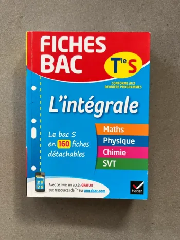 Fiches Bac Terminale Scientifique