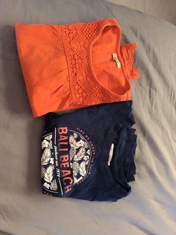Lot de deux tee shirts 10 ans