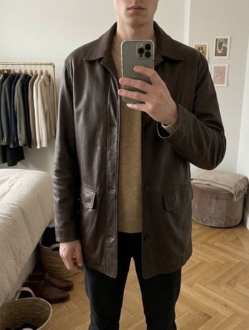 Veste en cuir 