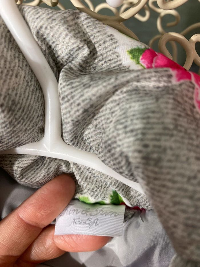 Ensemble fille 3 mois robe et manteau doudoune - photo numéro 9