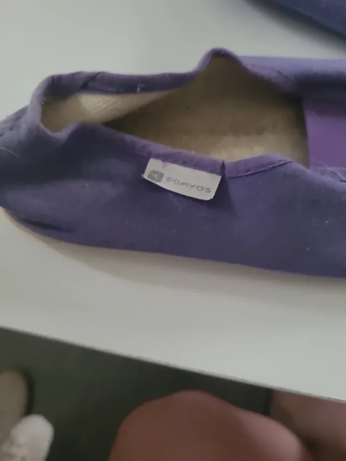 Ballerines violettes, domyos, taille 34 - photo numéro 2