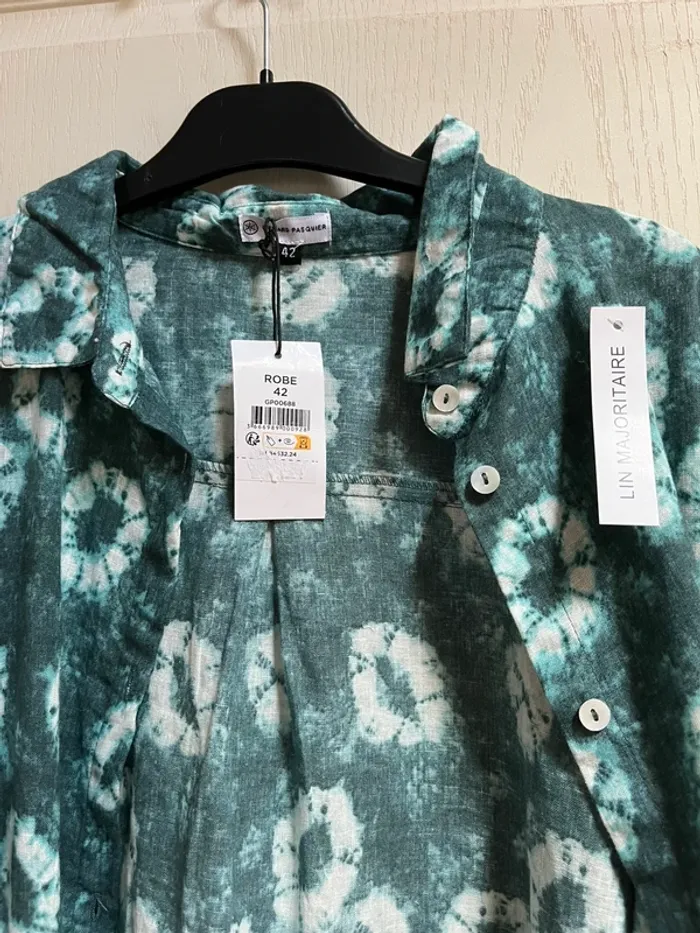 Jolie robe/tunique  en lin taille 42 /Neuve - photo numéro 2
