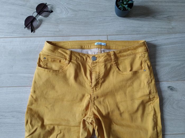 Jeans jaune 💛 taille 40 - photo numéro 3