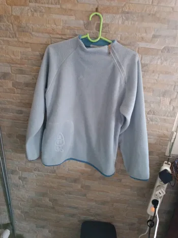 Sweat polaire bleu clair La Redoute 36