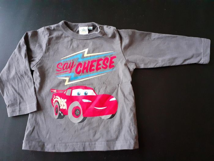 T-shirt manches longues 18m Disney Cars