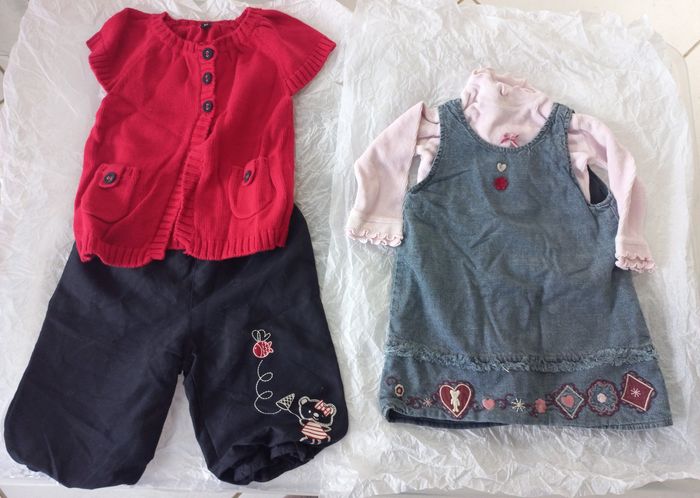 Lot automne hiver fille 6 mois - photo numéro 3