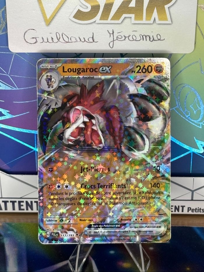 Lougaroc Ex 117/193 ~ Évolution à Paldea