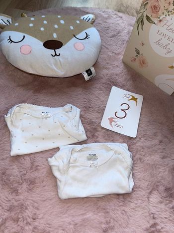 Lot de 2 body kiabi 3 mois