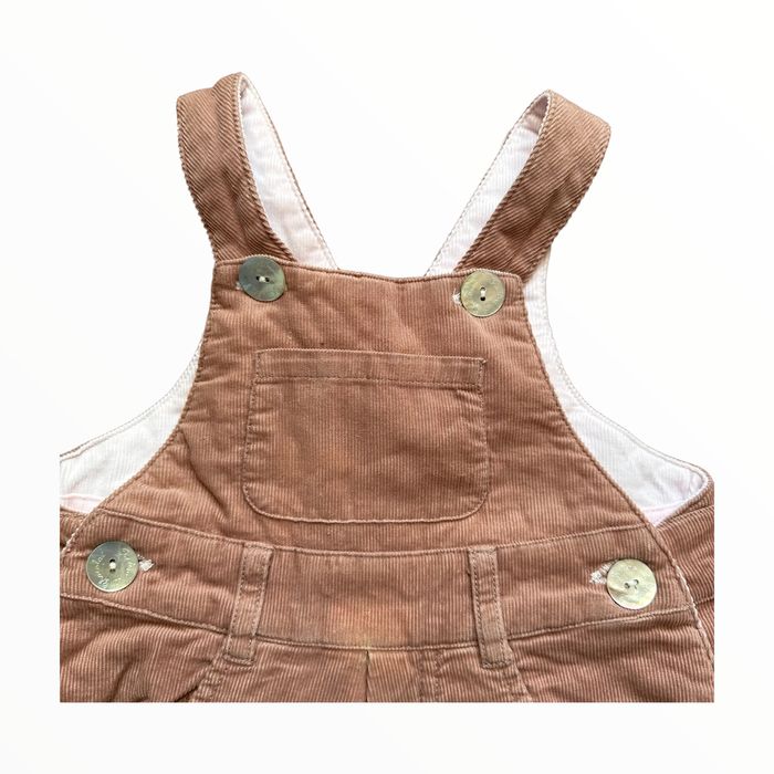 Salopette réversible 2 roses Tartine et Chocolat 1 an TBE (20€) - photo numéro 2