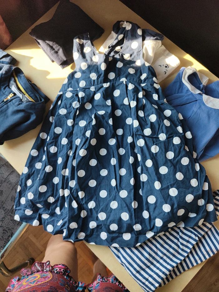 Lot de 6 articles été blanc et bleu marine 3 ans - photo numéro 10