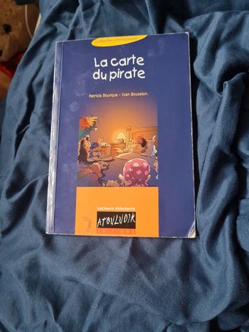 Livre enfant la carte du pirate très bon etat