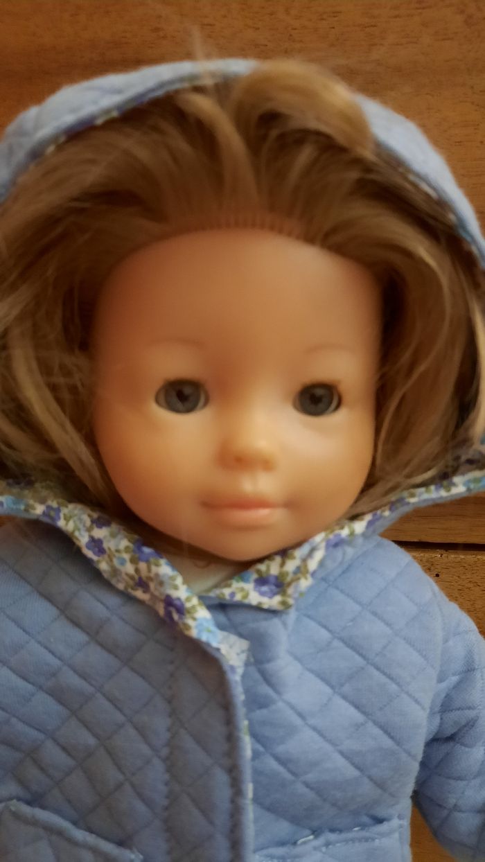 Manteau pour poupee corps souple type ma corolle 36cm - photo numéro 2