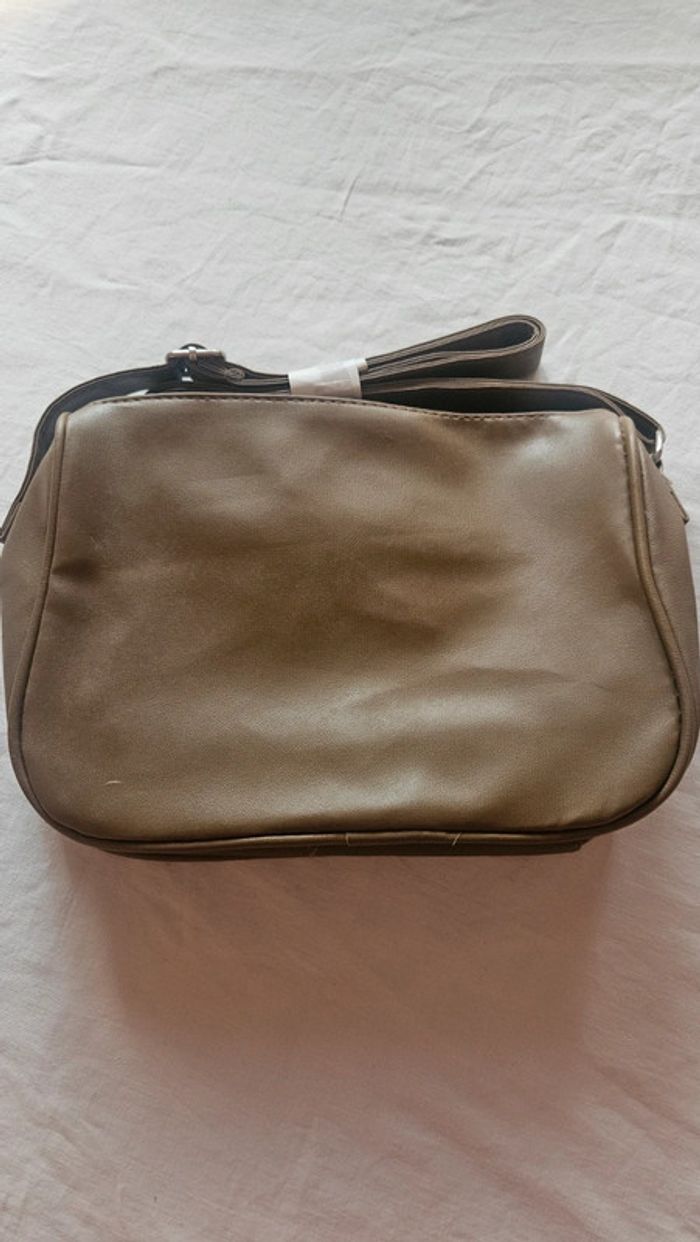 Sac Bandoulière Ted Lapidus bi-matière, chic et pratique - photo numéro 3