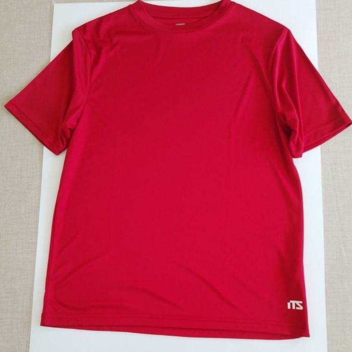 Tee-shirt rouge ITS taille L - photo numéro 3