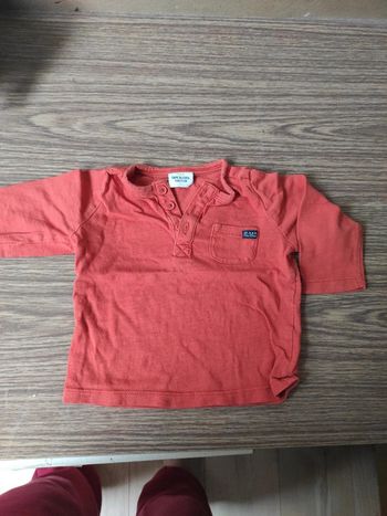 Pull fin manche longue