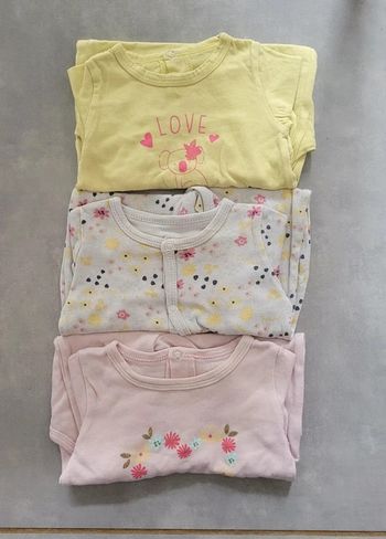 Lot pyjamas 3 mois