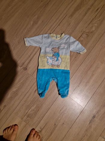 Pyjama bébé 1 mois Vintage années 80