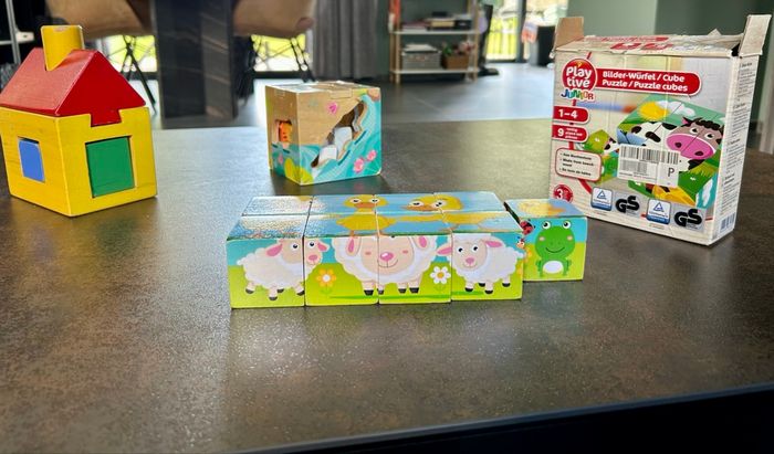 3 puzzles en bois - photo numéro 3