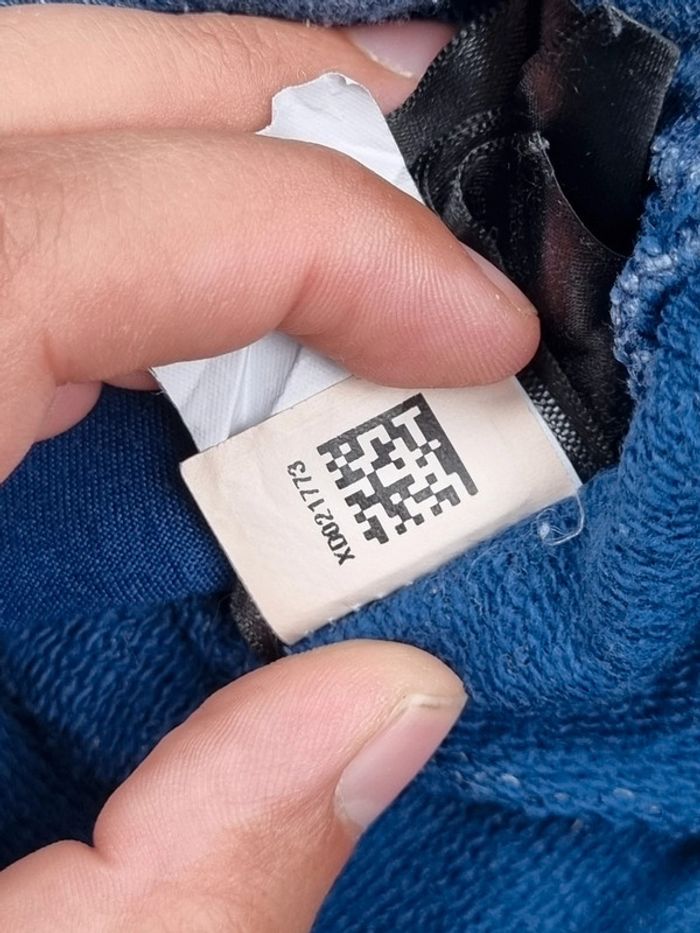 Gilet zippé à capuche The North Face bleu – Taille M Femme (mesures en photos) - photo numéro 11