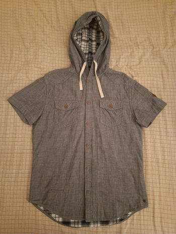 Chemise à capuche homme