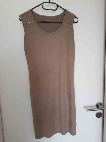 Robe matiere douce style velour daim taille 36