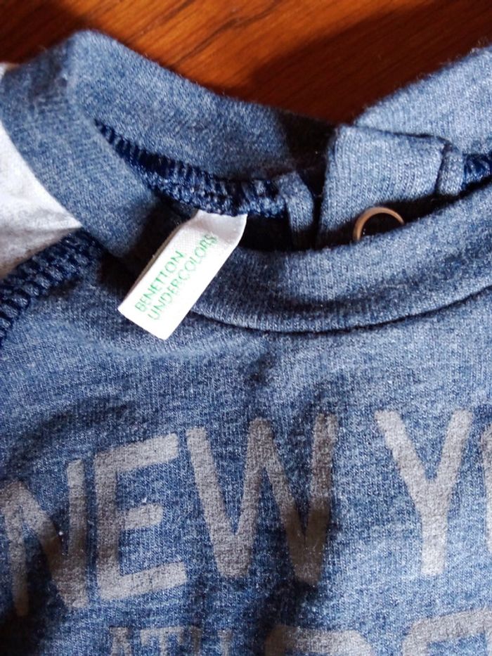 Sweat léger Benetton 1 mois - photo numéro 3