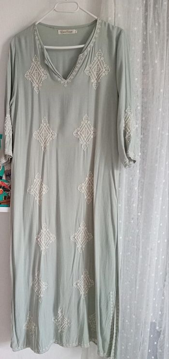 Robe broderie orientale Neyssa shop 🌼💚