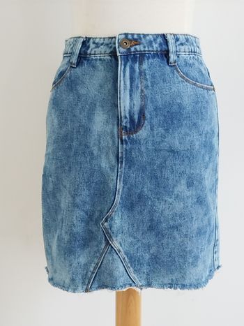 Jupe en jean bleu clair TAO taille S