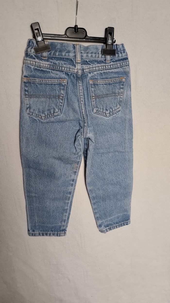 Jean en denim bleu clair 4 ans - photo numéro 6